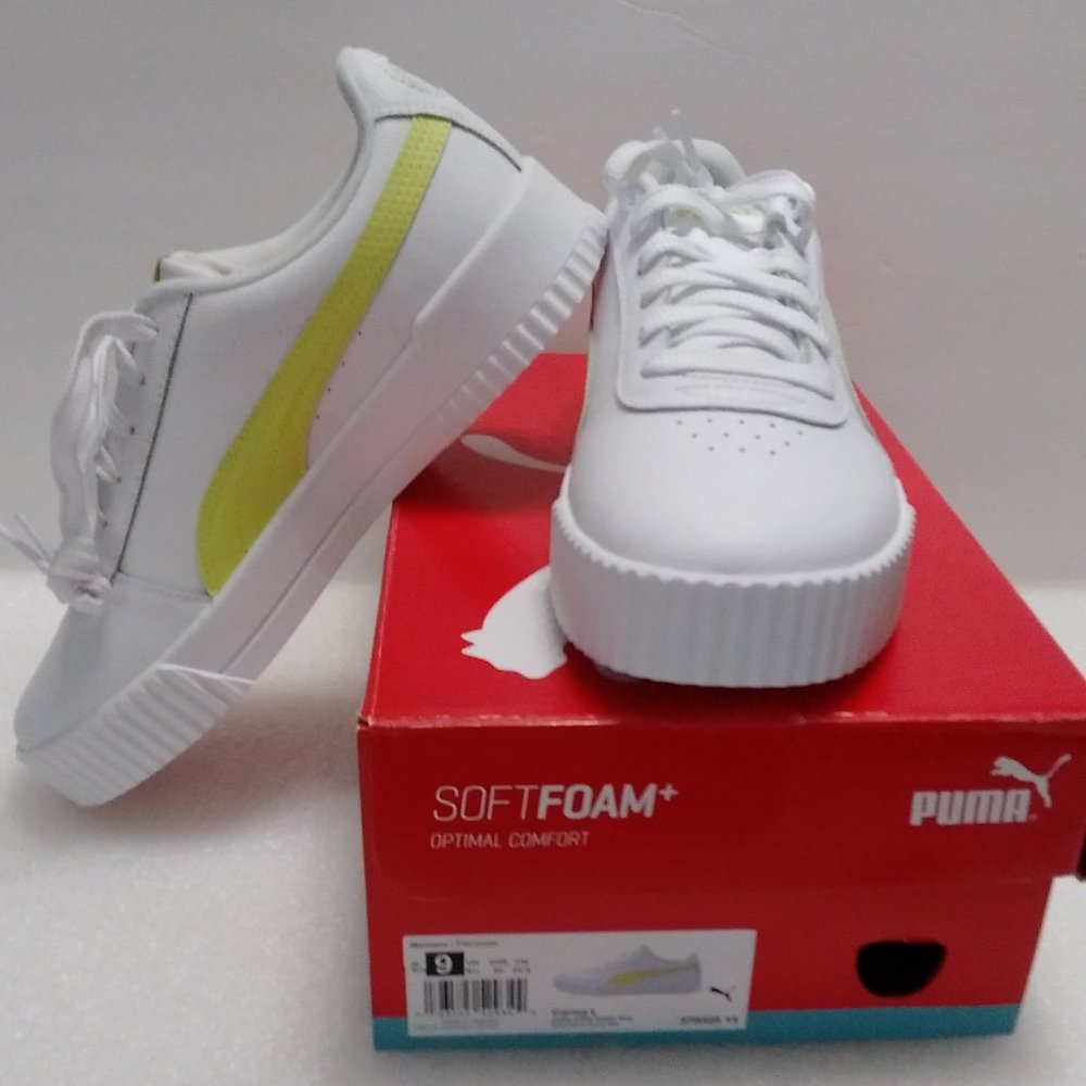 PUMA Carina Leather Women's Shoe Size: 9 COD/6 - Picture 10 of 12